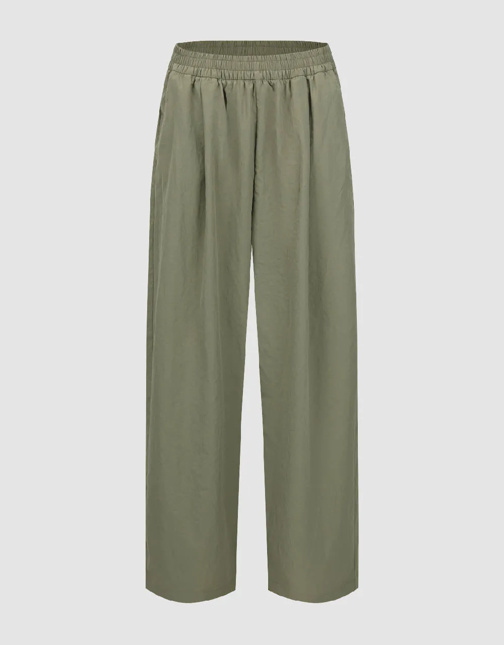 Elastic Waist Carrot Fit Pants sold by Urban Revivo