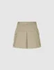 Multi-Pocket Mini A-Line Skirt sold by Urban Revivo