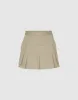 Multi-Pocket Mini A-Line Skirt sold by Urban Revivo