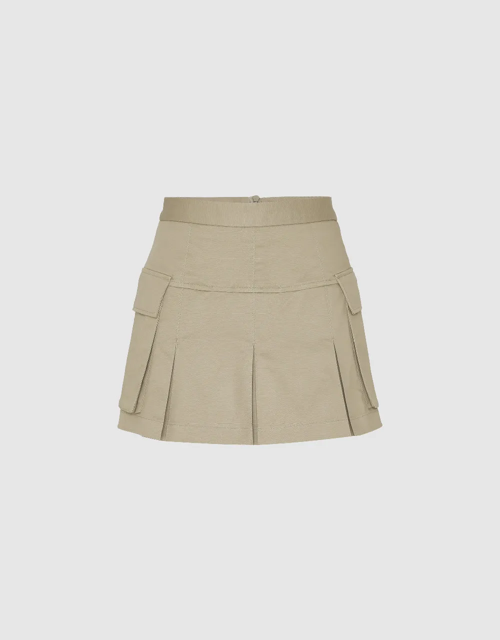 Multi-Pocket Mini A-Line Skirt sold by Urban Revivo