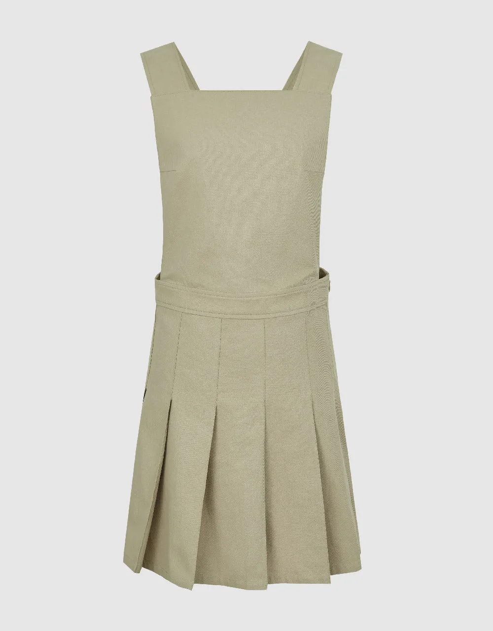 Pleated Sleeveless Square-cut Collar A-Line Dress sold by Urban Revivo product image thumbnail 2