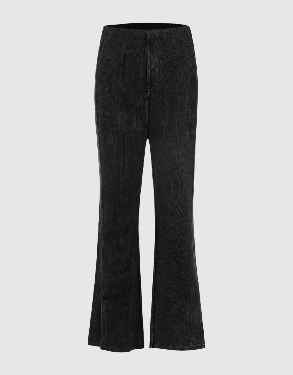Elastic Waist Flare Jeans sold by Urban Revivo