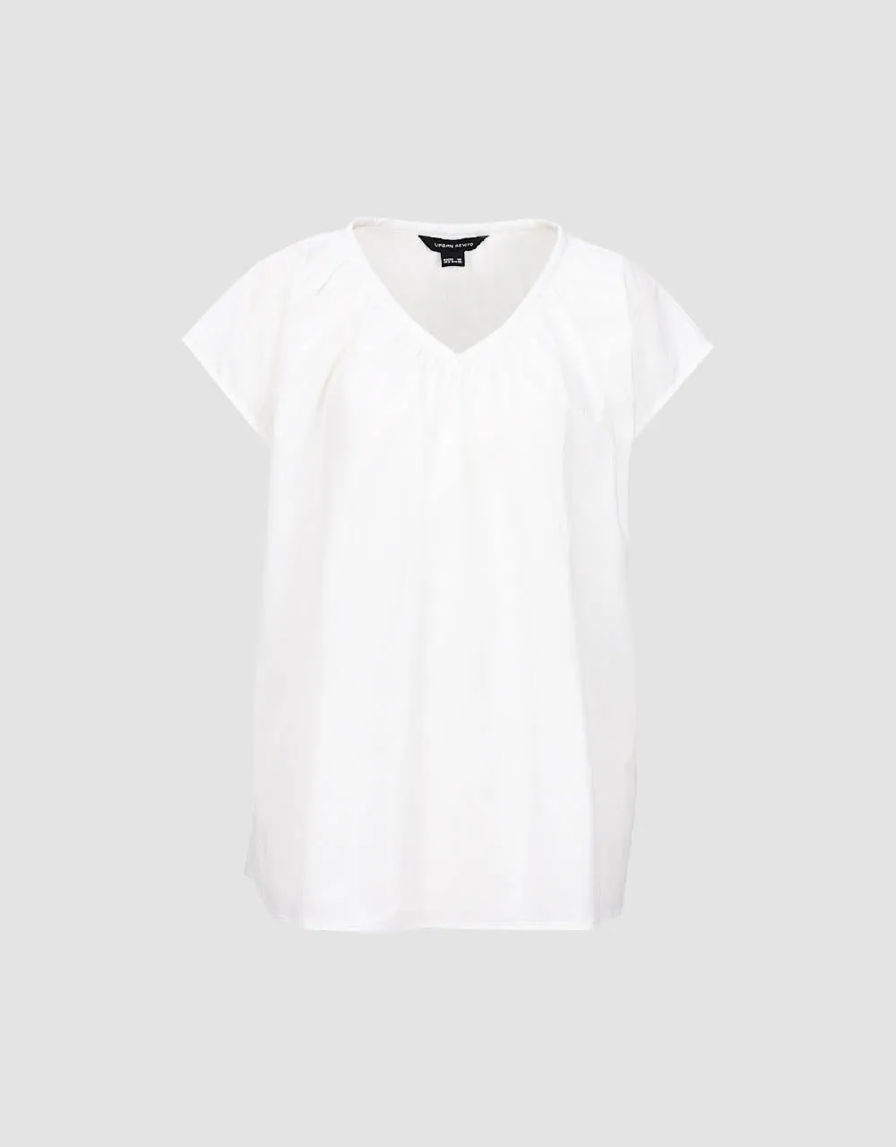 Sleeveless Loose V-Neck Shirt sold by Urban Revivo product image thumbnail 2