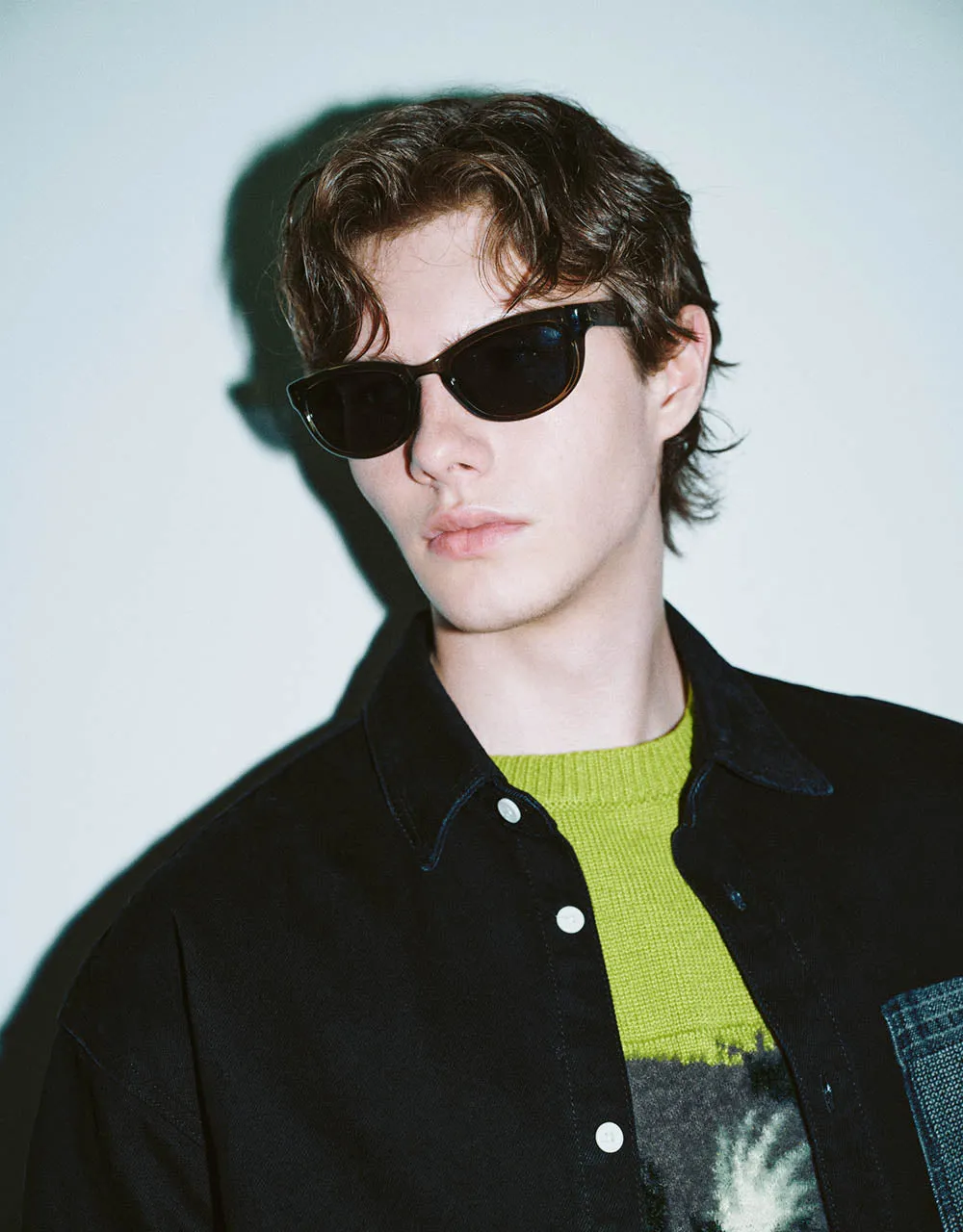 Button Up Loose Denim Shirt sold by Urban Revivo product image thumbnail 4