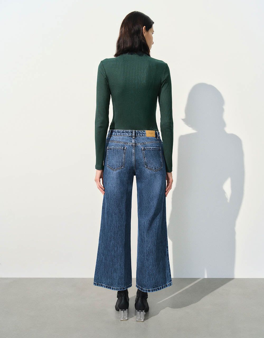 Button Half Placket Skinny Polo T-Shirt sold by Urban Revivo product image thumbnail 4