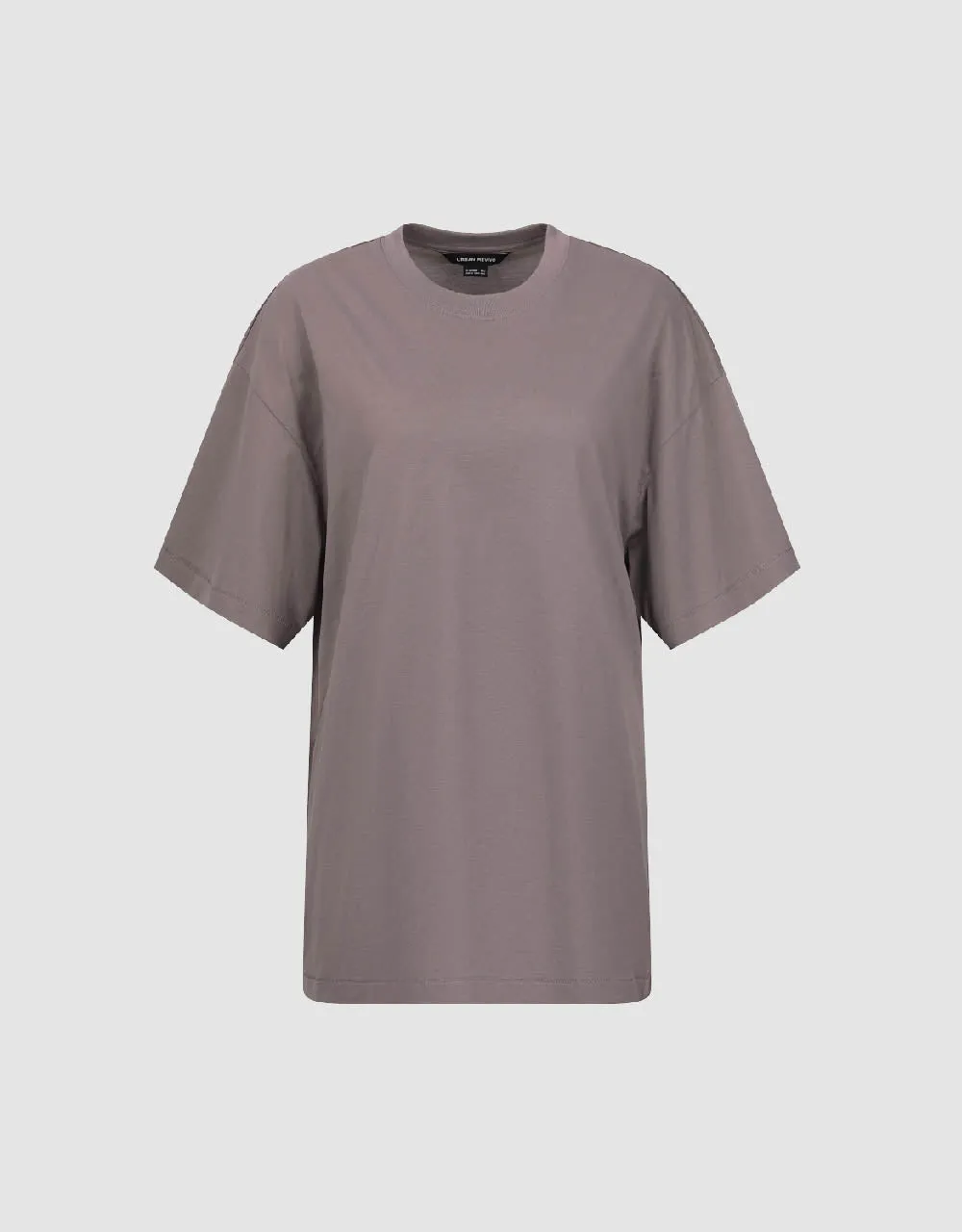 Crew Neck Loose T-Shirt sold by Urban Revivo product image thumbnail 2