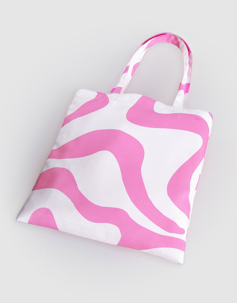 Swirl Print Canvas Tote Bag sold by Urban Revivo product image thumbnail 2