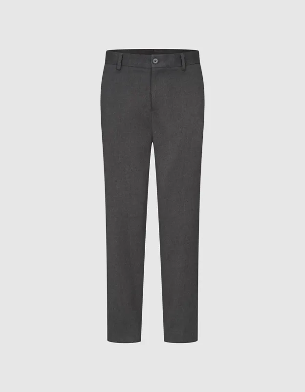 Tailored Straight Pants sold by Urban Revivo