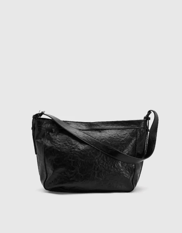Vegan Leather Crossbody Bag sold by Urban Revivo