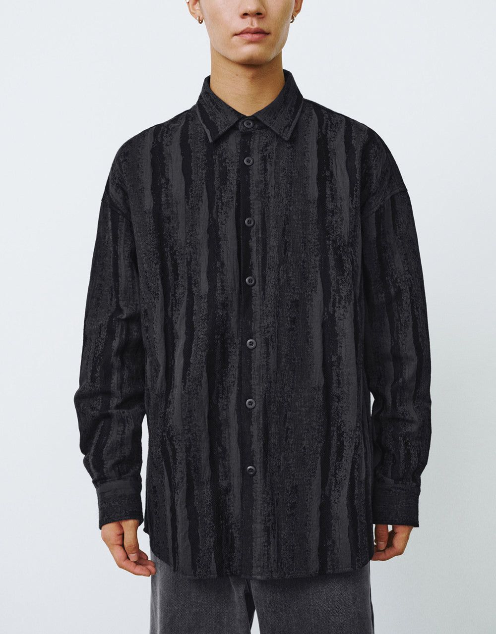 Button Up Printed Loose Shirt sold by Urban Revivo product image thumbnail 2