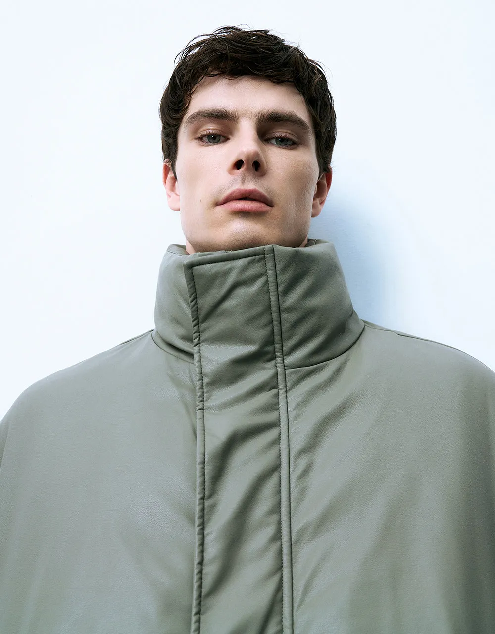 Stand Collar Down Jacket sold by Urban Revivo product image thumbnail 5