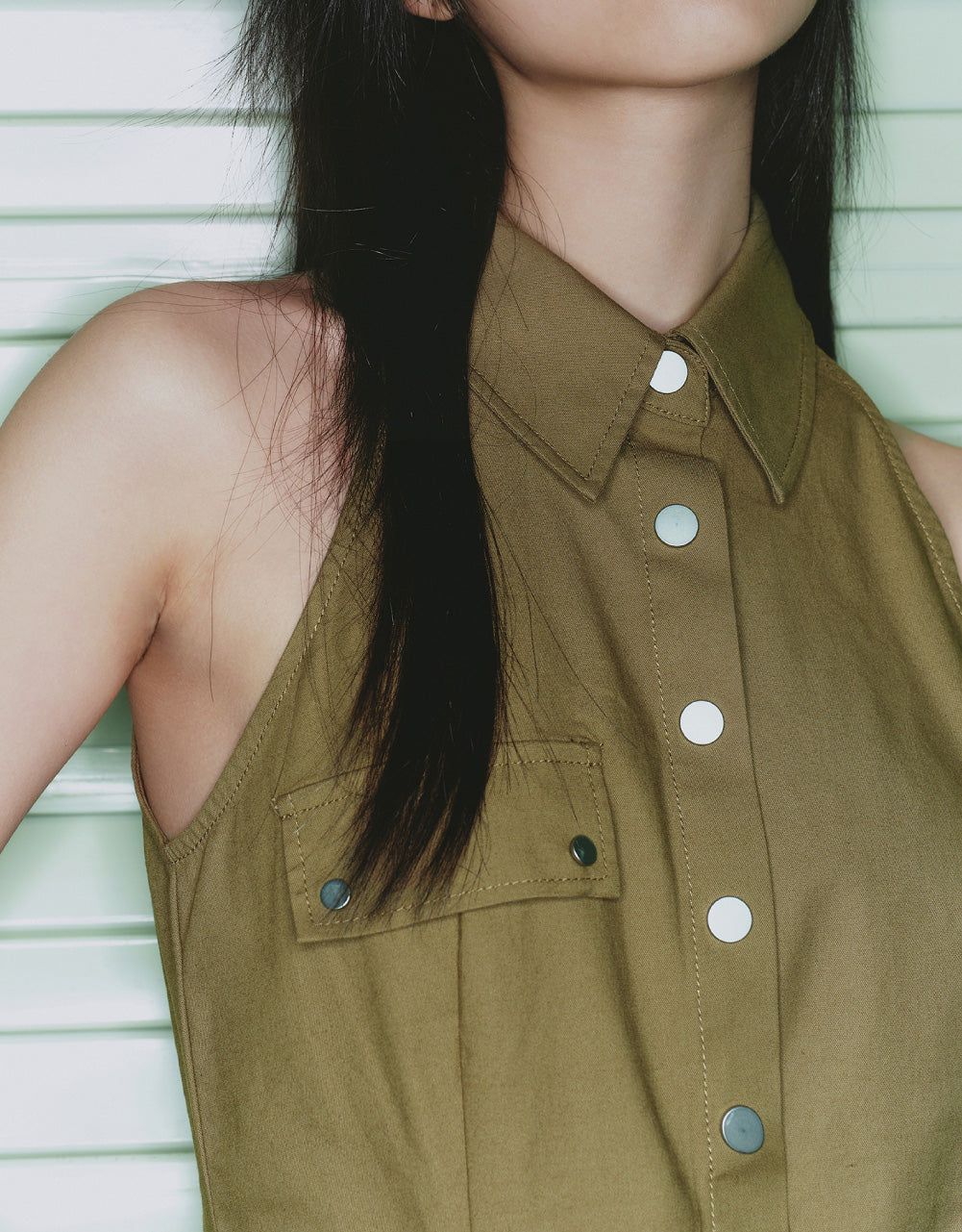 Sleeveless Mini Dress With Belt sold by Urban Revivo product image thumbnail 5