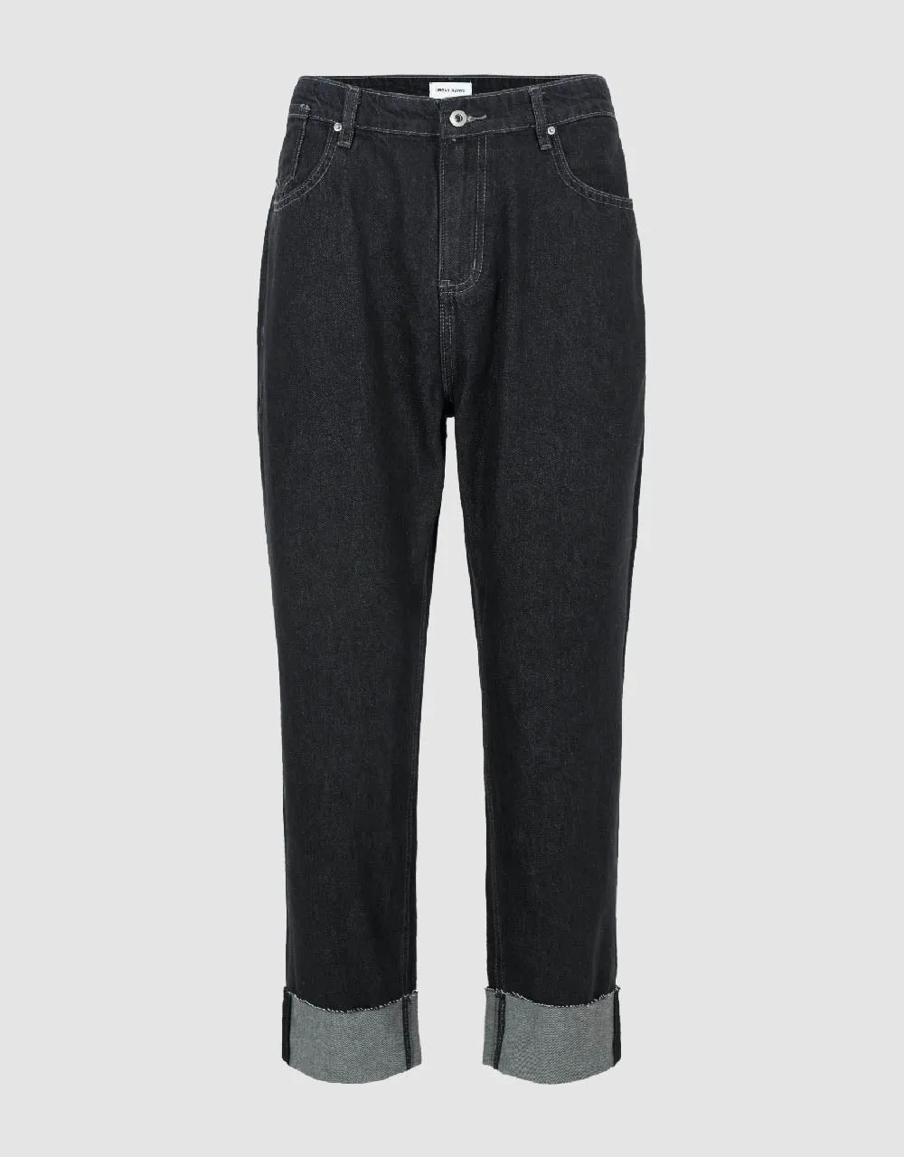 Loose Straight Jeans sold by Urban Revivo