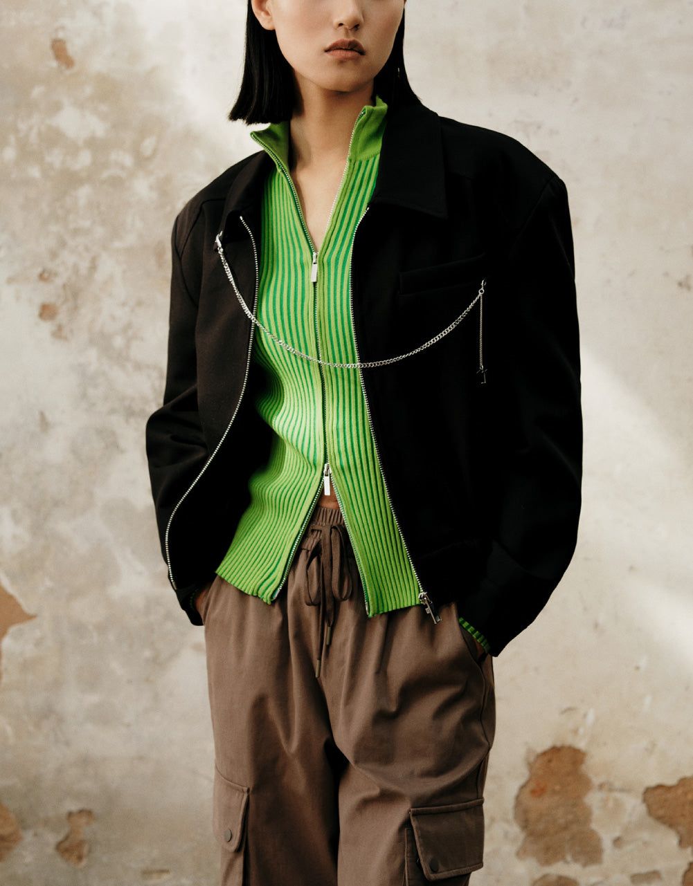 Chain Detail Jacket sold by Urban Revivo product image thumbnail 3