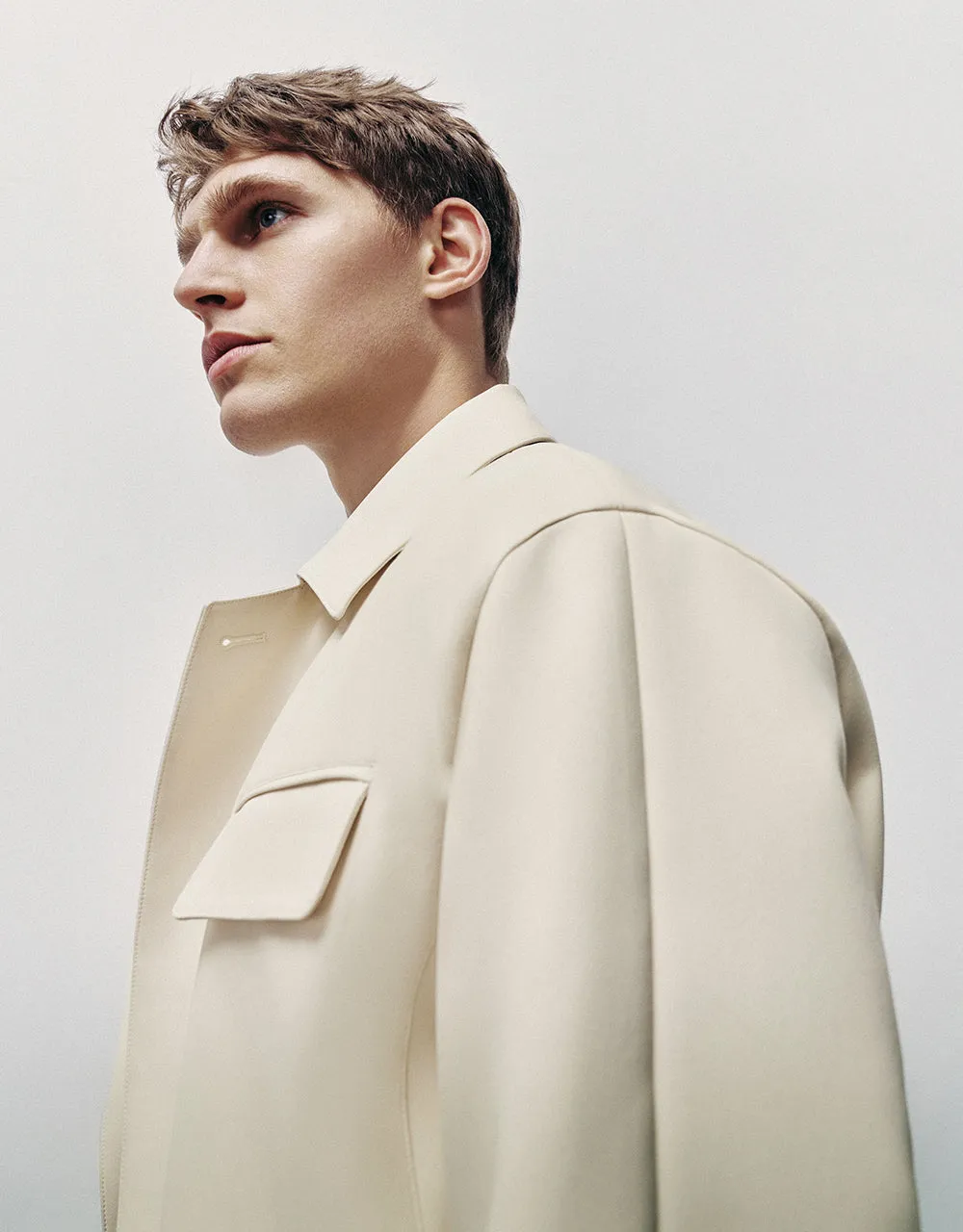 Notch Lapel Tailored Jacket sold by Urban Revivo product image thumbnail 4