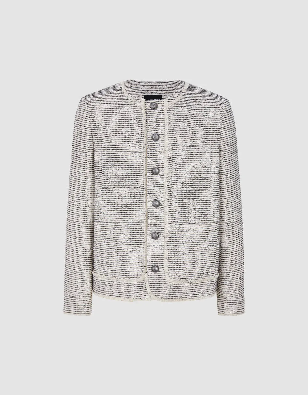 Crew Neck Straight Jacket sold by Urban Revivo product image thumbnail 2