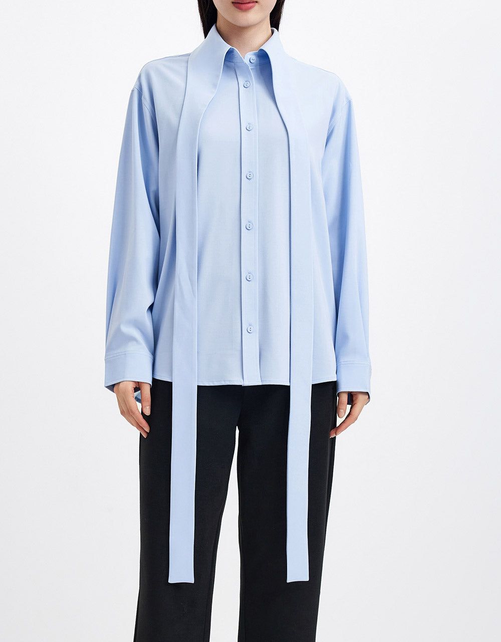 Minimalist Button Up Shirt sold by Urban Revivo product image thumbnail 5