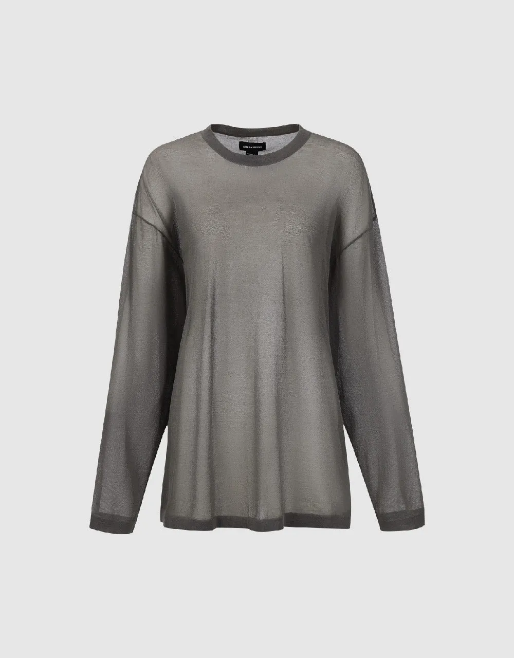 Crew Neck Knitted T-Shirt sold by Urban Revivo product image thumbnail 2