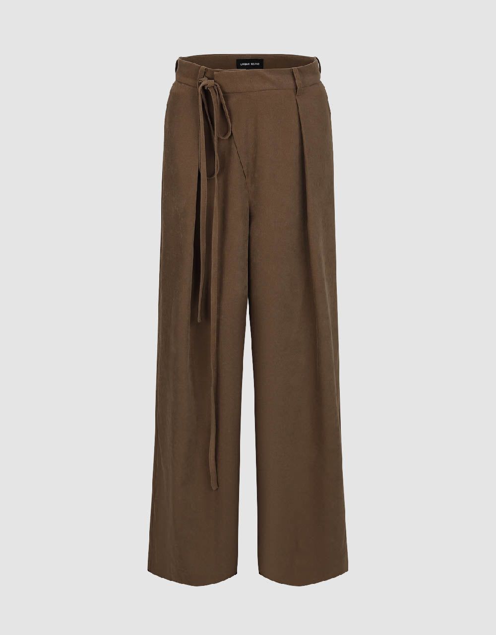 Wide-Leg Pants With Rope sold by Urban Revivo