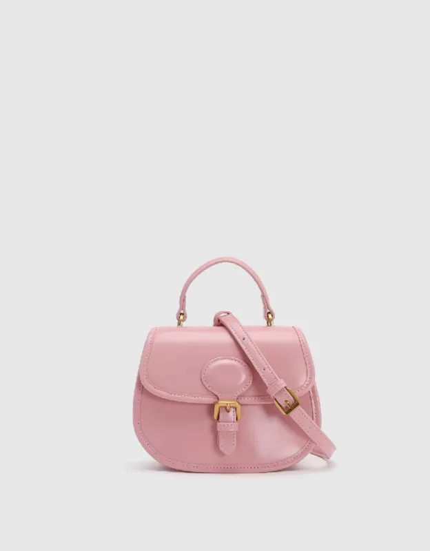 Vegan Leather Saddle Bag sold by Urban Revivo