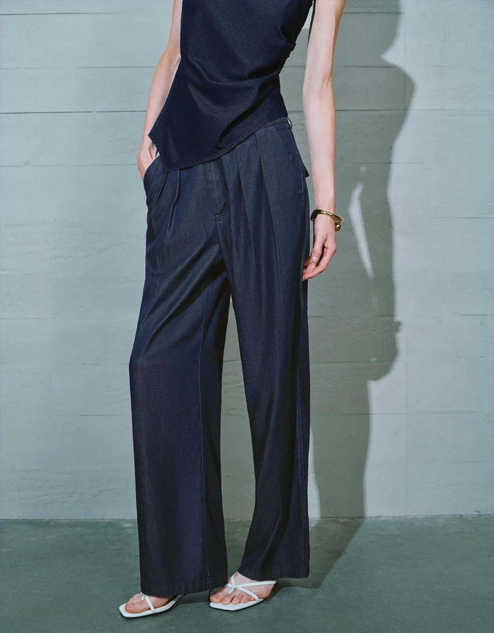 Wide-Leg Jeans sold by Urban Revivo product image thumbnail 4