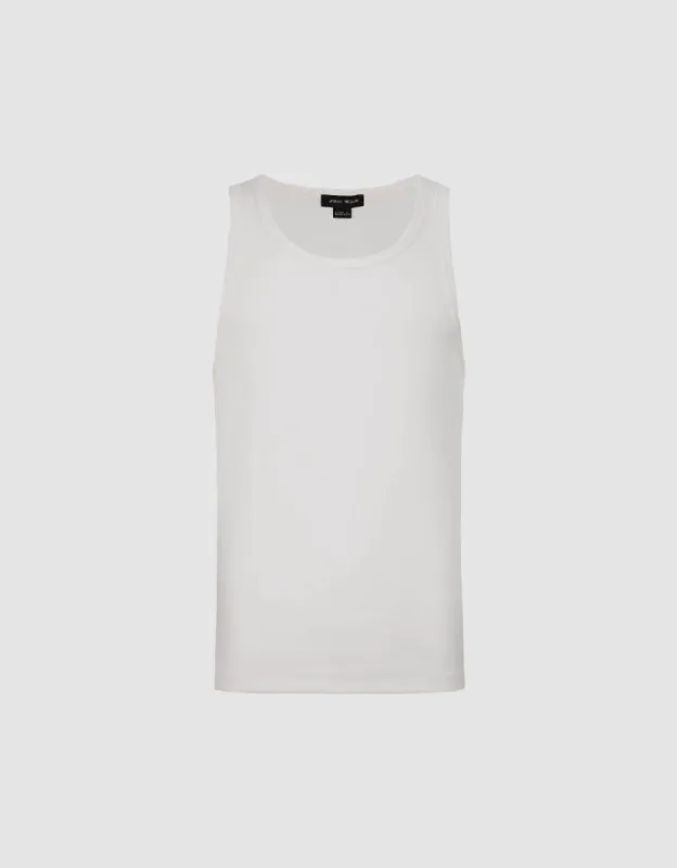 Crew Neck Knitted Tank Top sold by Urban Revivo