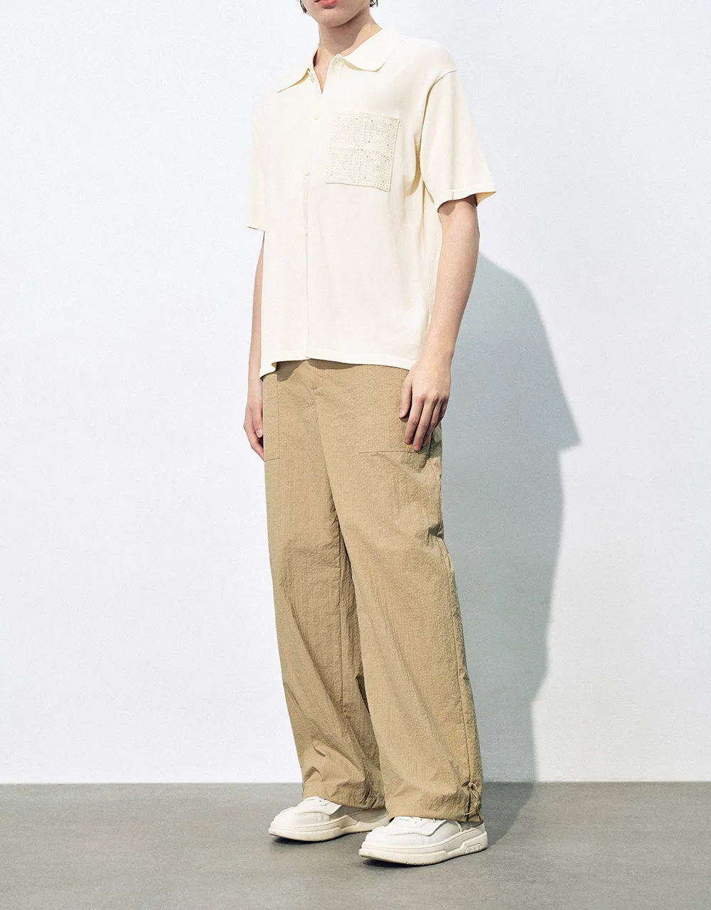 Wide-Leg Loose Pants sold by Urban Revivo product image thumbnail 4