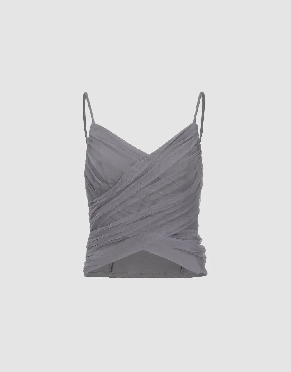 Crisscross Cami Top sold by Urban Revivo product image thumbnail 2