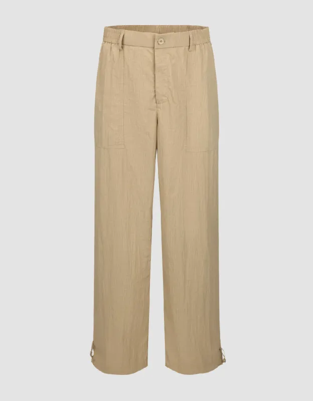 Wide-Leg Loose Pants sold by Urban Revivo