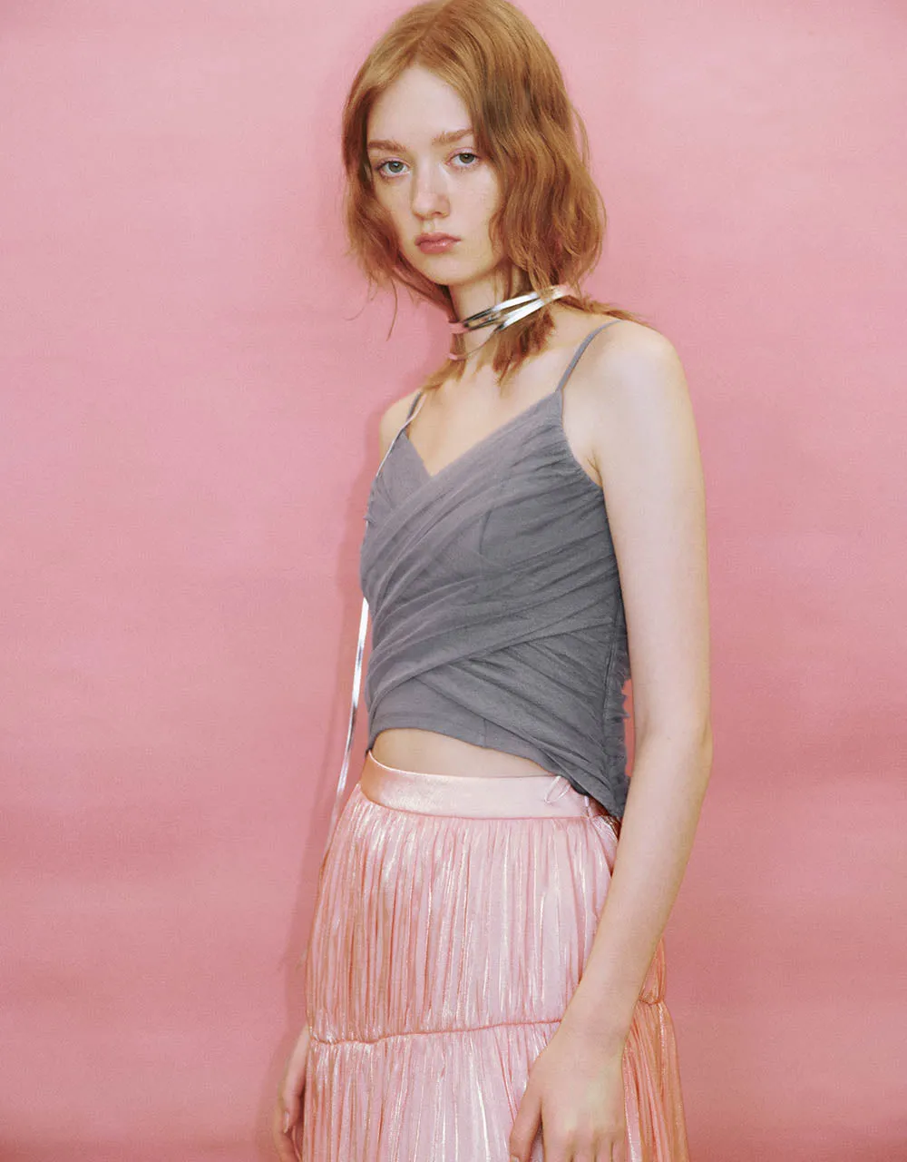 Crisscross Cami Top sold by Urban Revivo product image thumbnail 3