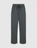 Drawstring Waist Knitted Straight Pants sold by Urban Revivo