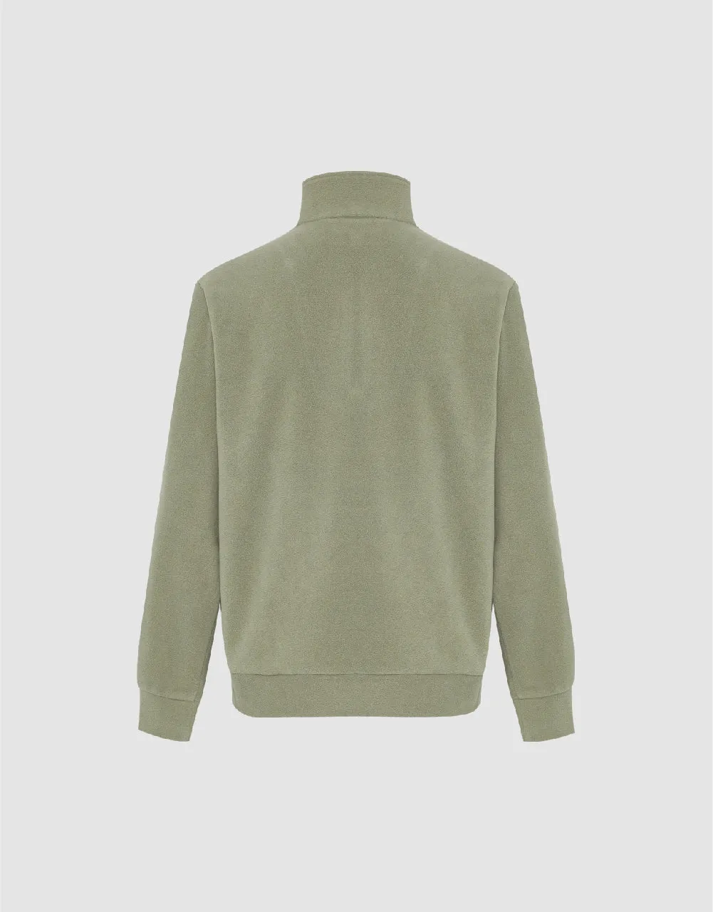 Zip Half Placket Knitted T-Shirt sold by Urban Revivo product image thumbnail 2