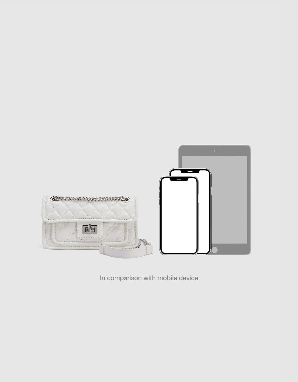 Quilted Chain Shoulder Bag sold by Urban Revivo product image thumbnail 3