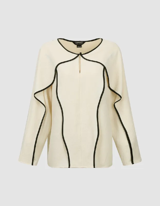 Crew Neck Overhead Shirt sold by Urban Revivo