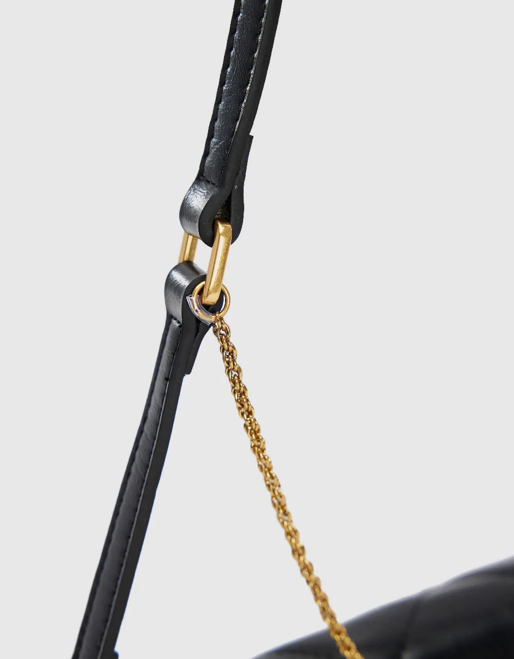 Quilted Embossed Vegan Leather Shoulder Bag sold by Urban Revivo product image thumbnail 5