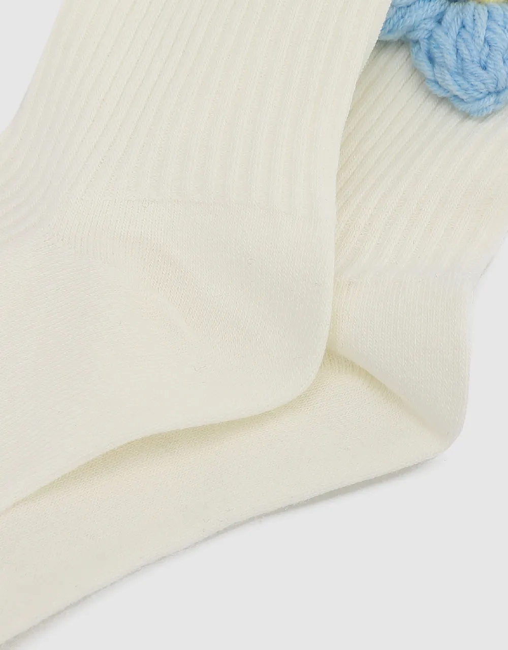 Flower Décor Mid-Length Socks sold by Urban Revivo product image thumbnail 4