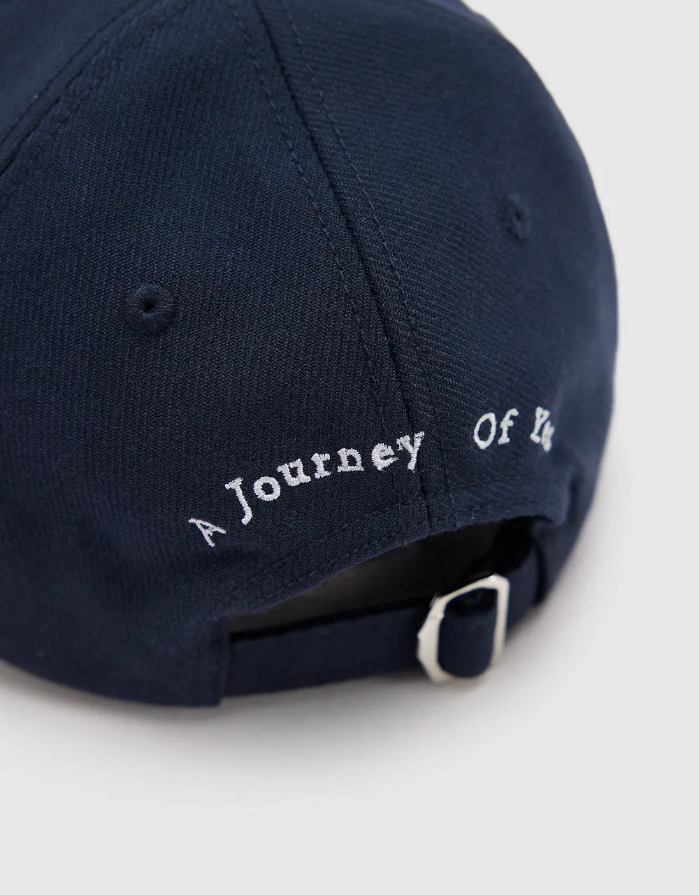 Letter Embroidered Denim Baseball Cap sold by Urban Revivo product image thumbnail 5