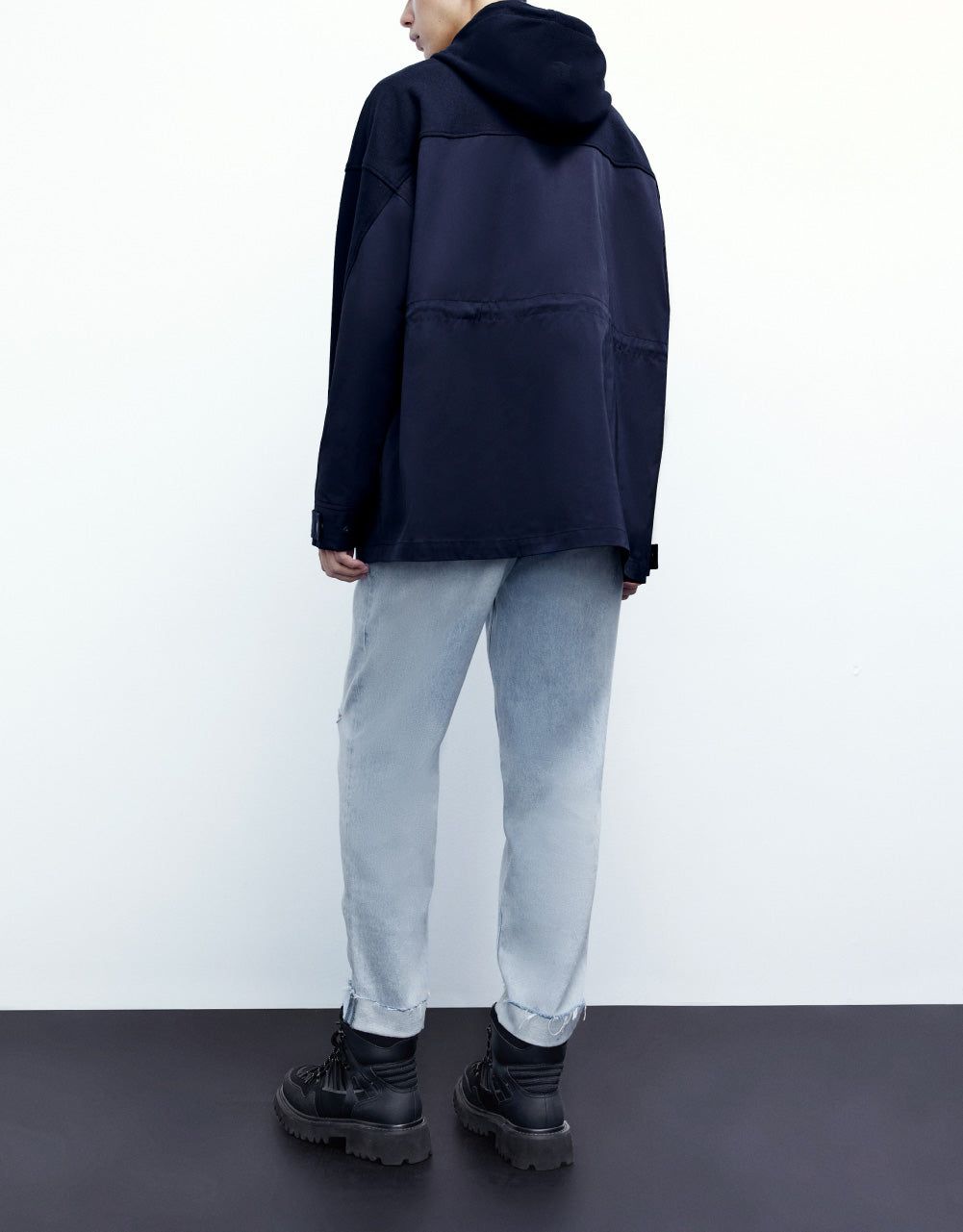 Drawstring Hooded Jacket sold by Urban Revivo product image thumbnail 4