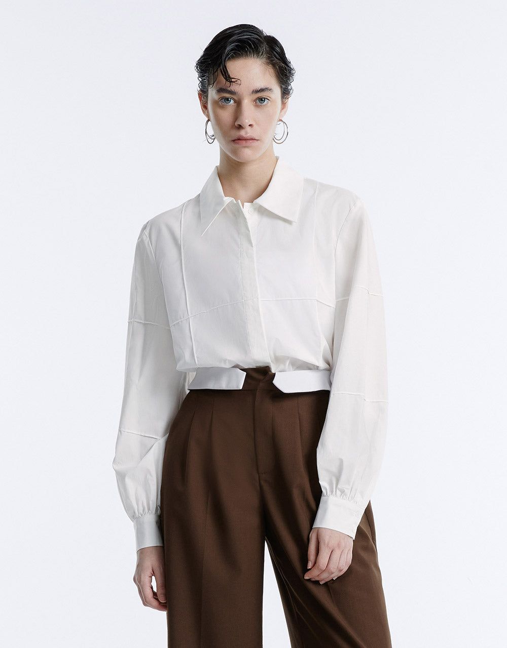 Stitch Detail Shirt sold by Urban Revivo