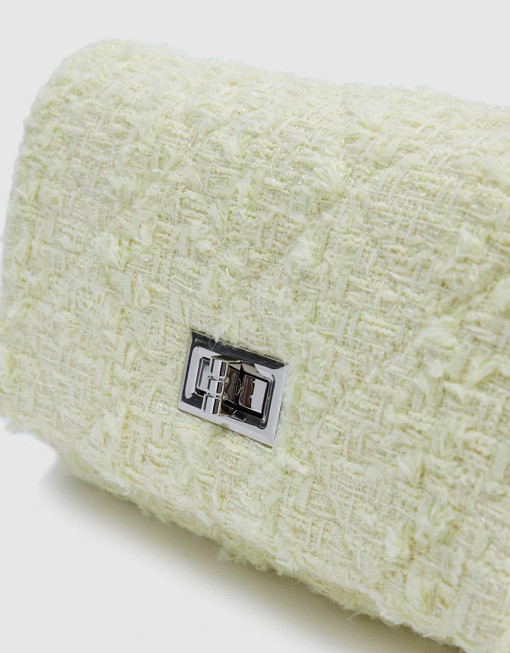 Tweed Crossbody Bag sold by Urban Revivo product image thumbnail 3