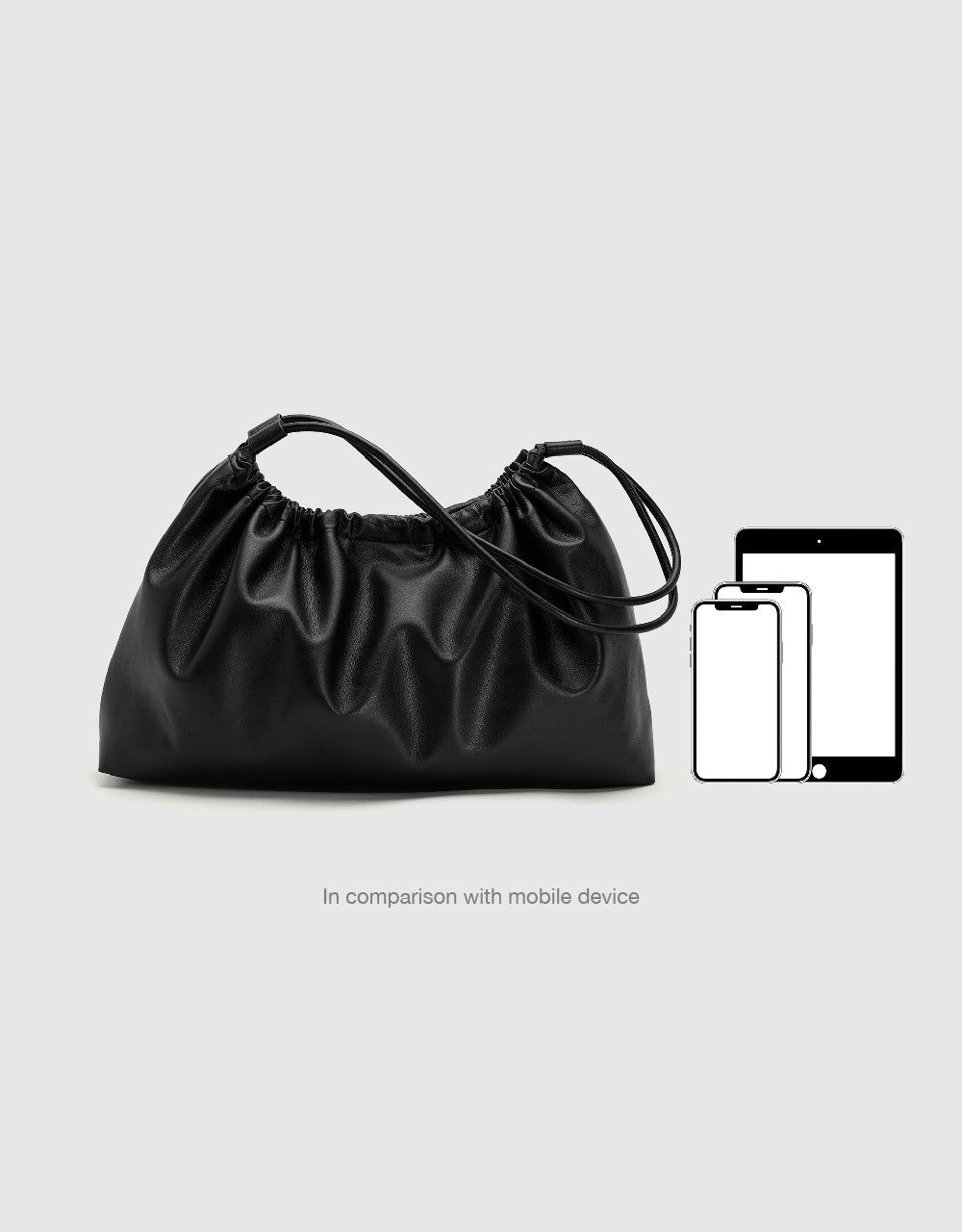 Vegan Leather Shoulder Bag sold by Urban Revivo product image thumbnail 3