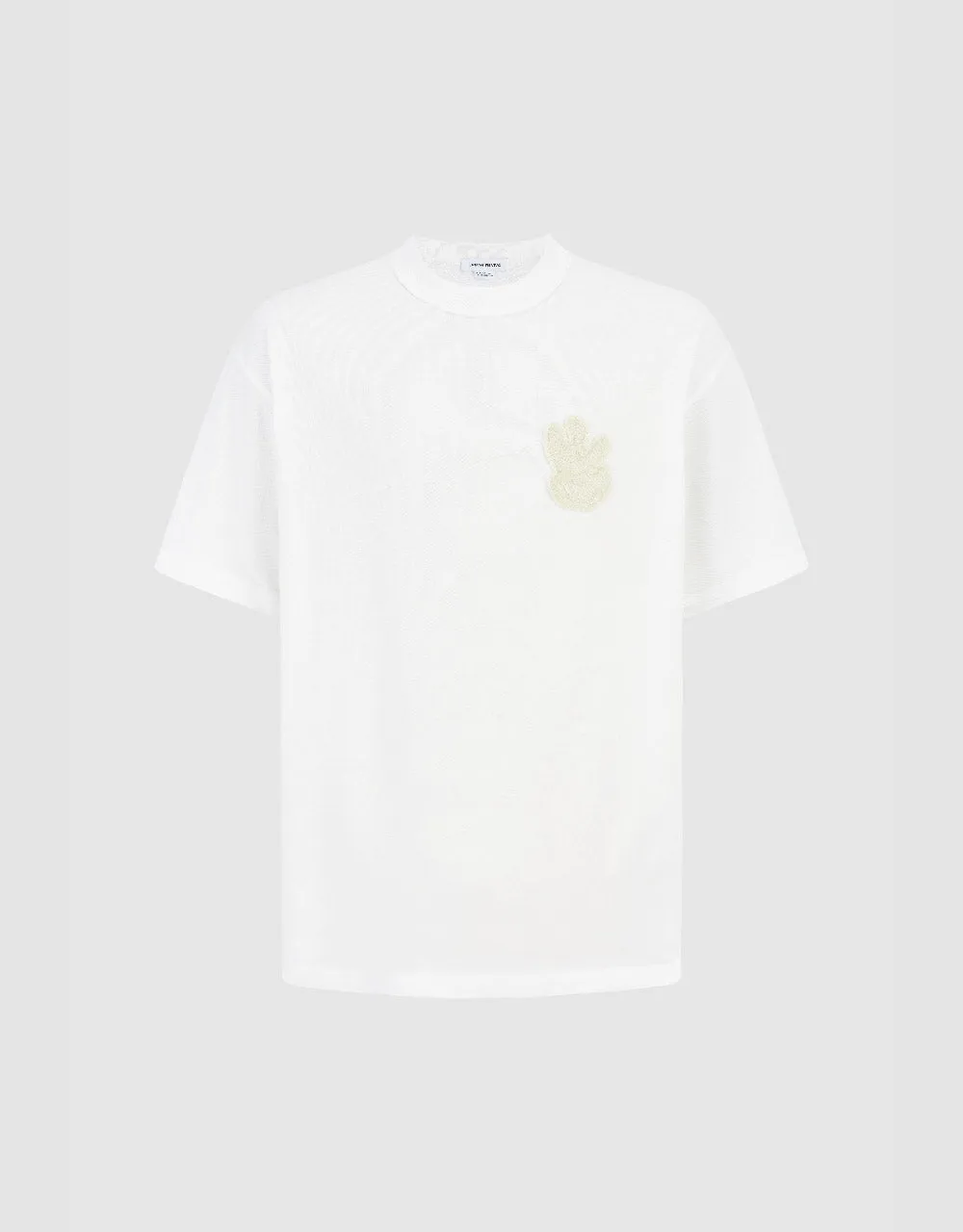 Embossed Crew Neck A-Line T-Shirt sold by Urban Revivo product image thumbnail 4