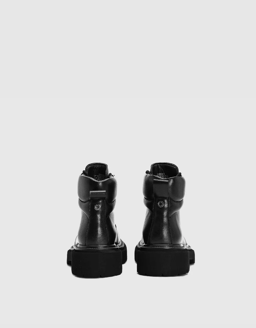 Vegan Leather Round Toe Boots sold by Urban Revivo product image thumbnail 3