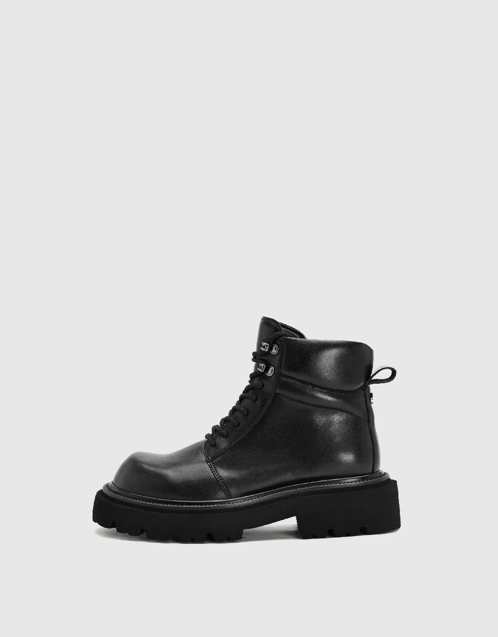 Vegan Leather Round Toe Boots sold by Urban Revivo product image thumbnail 2
