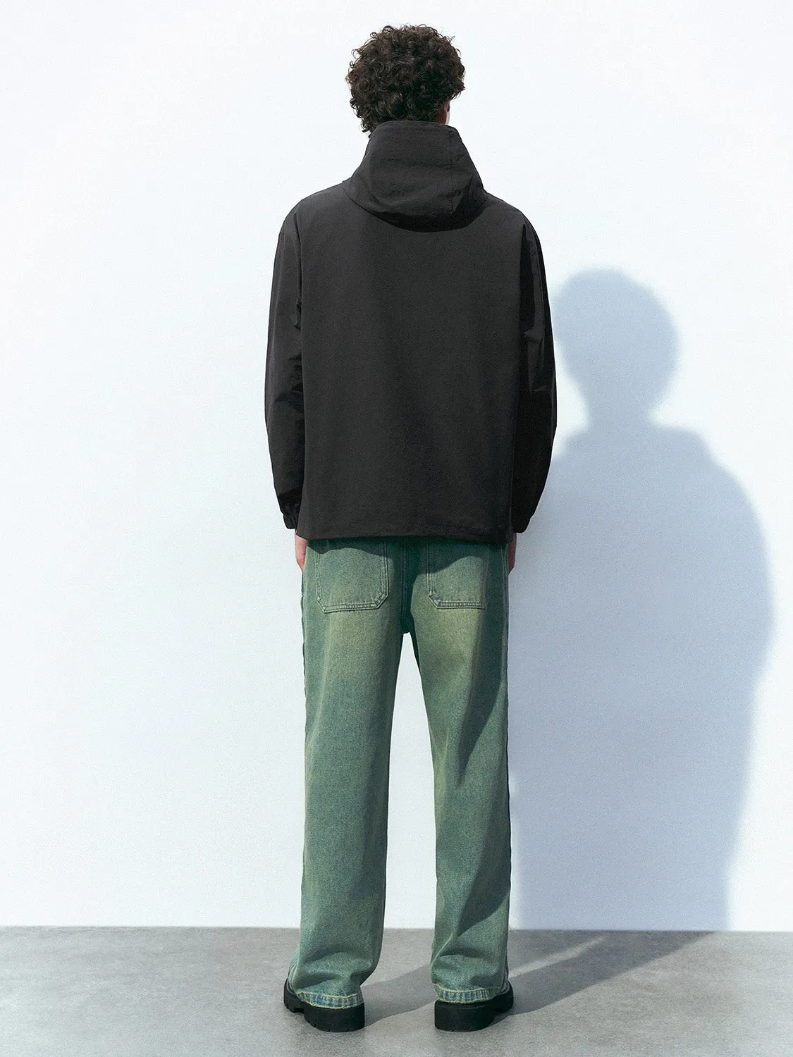 Loose Straight Jeans sold by Urban Revivo product image thumbnail 4