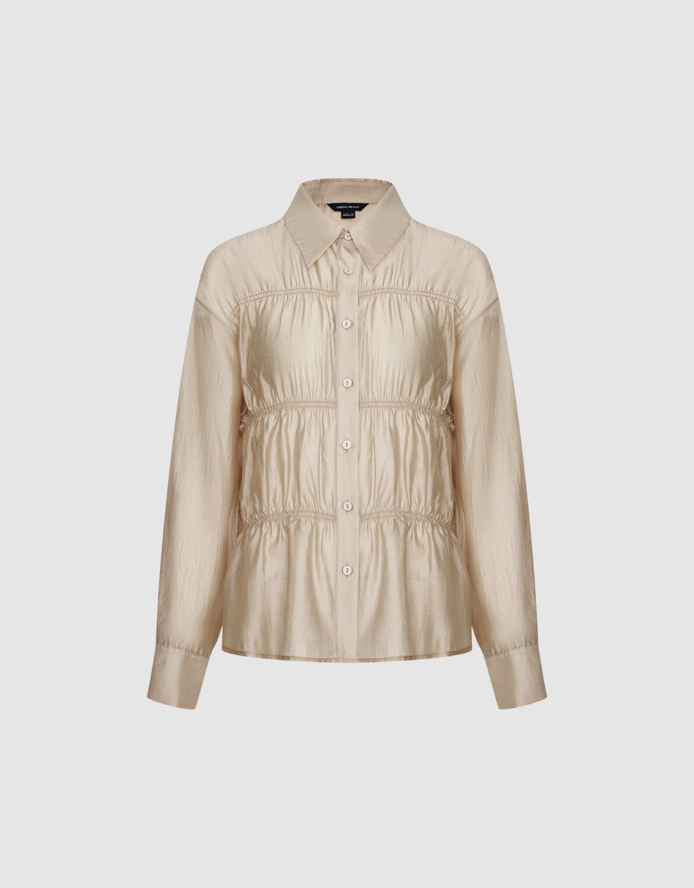 Thin Lapel Shirt sold by Urban Revivo product image thumbnail 2