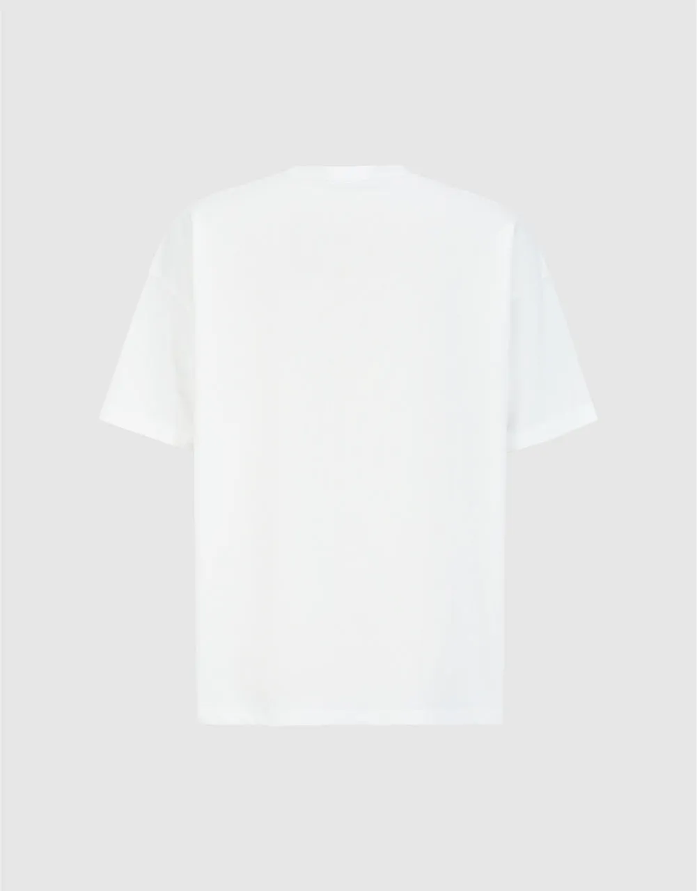 Printed Crew Neck Loose T-Shirt sold by Urban Revivo product image thumbnail 5