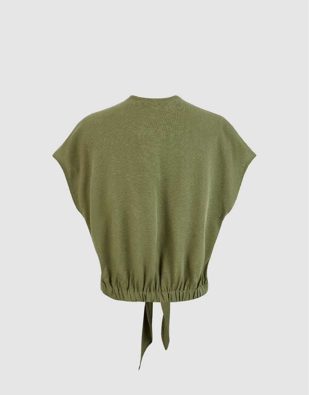 Raglan Sleeve V-Neck Overhead Shirt sold by Urban Revivo product image thumbnail 5
