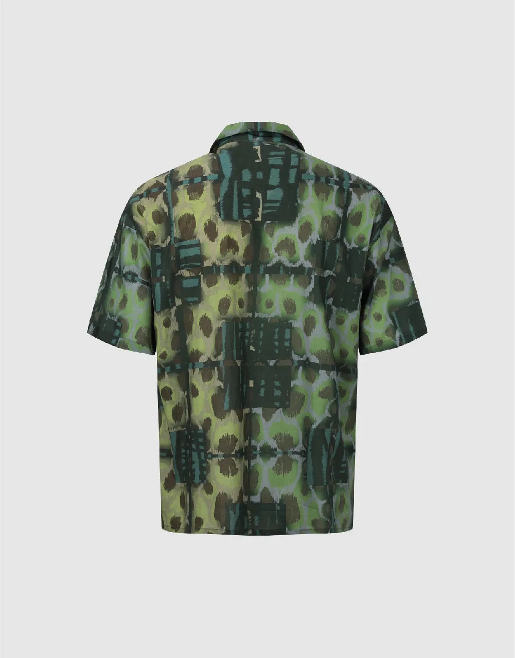 Printed Straight Loose Shirt sold by Urban Revivo product image thumbnail 5