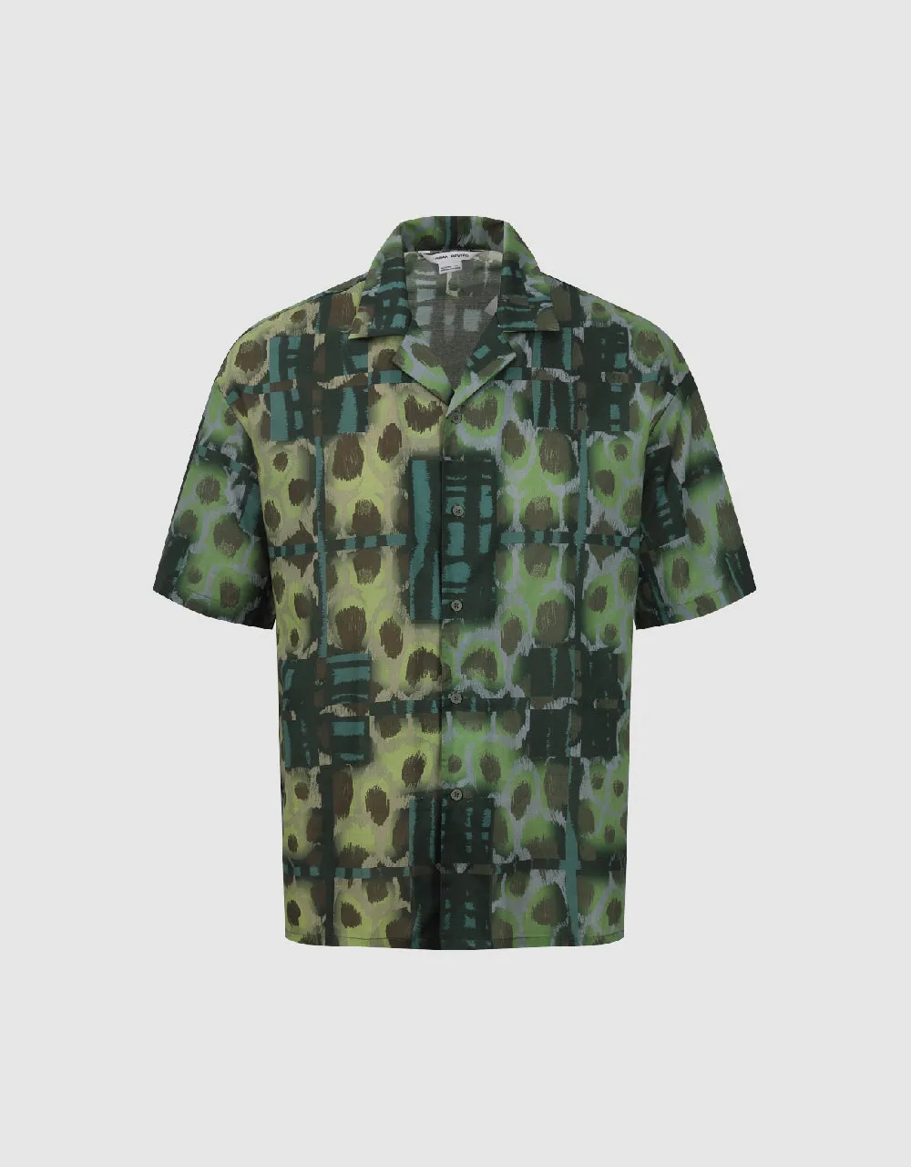 Printed Straight Loose Shirt sold by Urban Revivo product image thumbnail 2